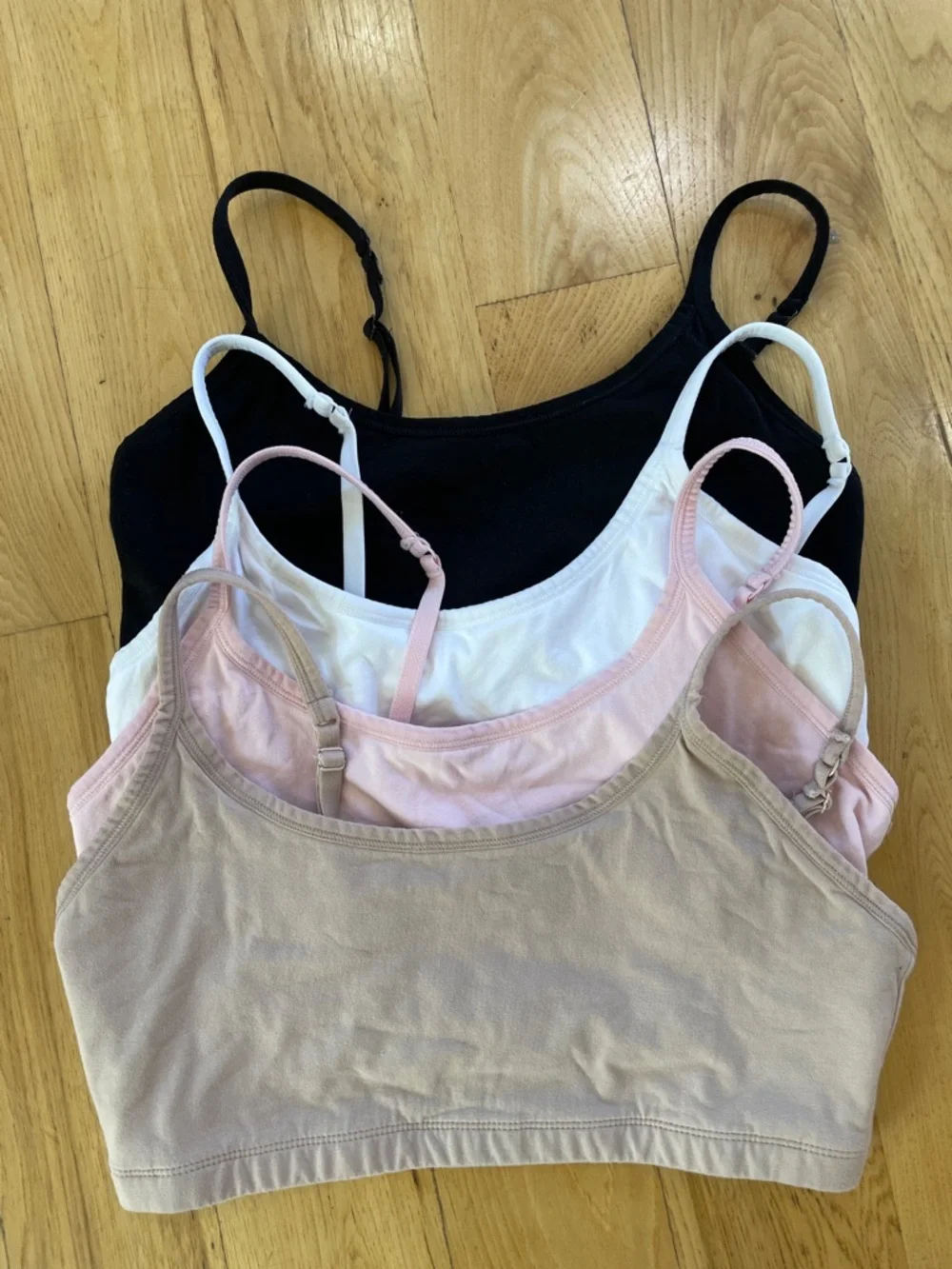 Pact Everyday Strappy Scoop Bralette M Lot of 4 - Picture 2 of 4